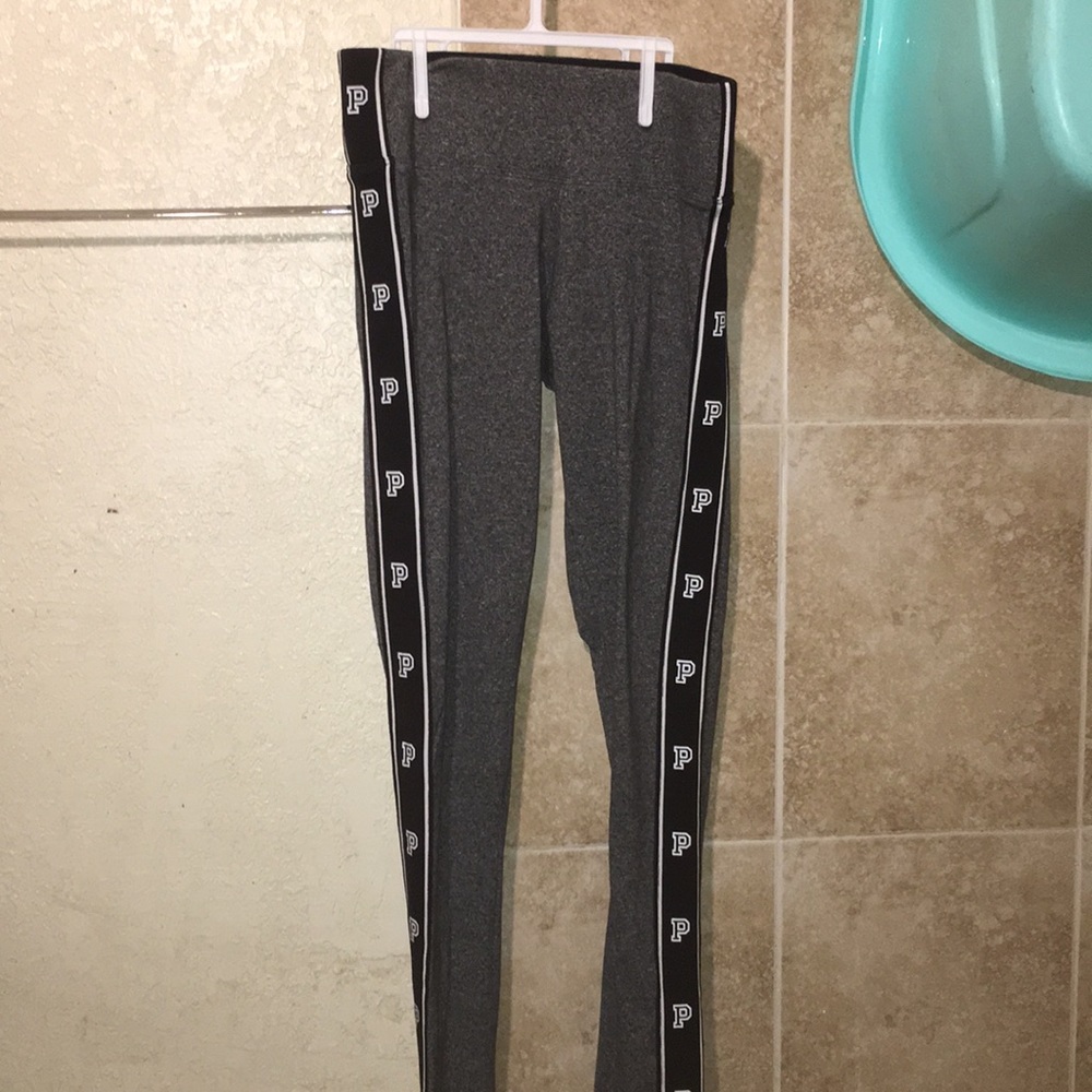 Gray leggings
